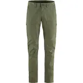Fjällräven - Abisko Hybrid Trail Trousers - Trekkingbroek 48 - Regular, olijfgroen