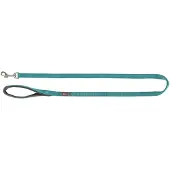 Trixie Hondenriem Trixie Premium Licht Blauw 1 m M/L