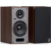 Elipson Horus 6B BT Phono - Active Boekenplank Luidsprekers - Walnoot