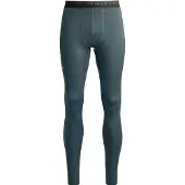 Ortovox - 185 Rock'N'Wool Long Pants - Merino-ondergoed S, blauw