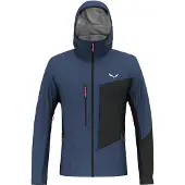 Salewa Waterdichte Jas voor heren Sella 3L Powertex Blauw