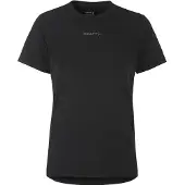 Craft Adv Essence 2 Hardloopshirt Dames - Zwart | Maat: XL