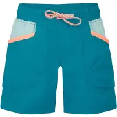 TROLLKIDS - Girl's Senja Shorts - Short 152, turkoois