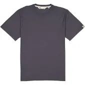 Mons Royale - Yonder Merino Organic Cotton T-Shirt - T-shirt XL, blauw/grijs