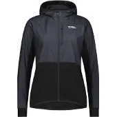 Mons Royale - Women's Diversion Merino Wind Jacket - Fietsjack M, zwart