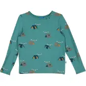 Finkid - Kid's Juhannus Sun - Longsleeve 110/120, turkoois