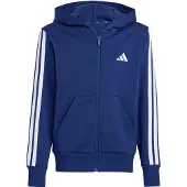 Adidas Sportief sweatvest 'Essentials' donkerblauw / wit