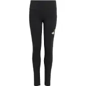 Adidas JG Glam meisjes sportlegging zwart zilver maat 176