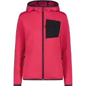 CMP Dames hoodie met rits Grid Tech | Maat S