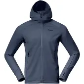 Bergans - Rabot Merino Tech Midlayer Hoodie - Merinohoodie XL, blauw