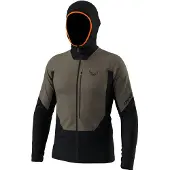 Dynafit - Traverse Insulation Hooded Jacket - Fleecevest L, zwart