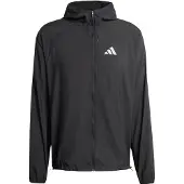 Adidas Trainingsjack 'Adi365 Running Essentials' zwart / wit