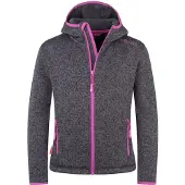 TROLLKIDS - Girl's Jondalen Jacket XT - Fleecevest 110, grijs