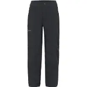 Vaude - Kid's Rokua Softshell Pants - Trekkingbroek 122/128, zwart