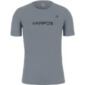 Karpos Loma Evo T-shirt Met Korte Mouwen Grijs S Man