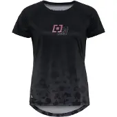 Horsefeathers Deco Fietsshirt (zwart/cheetah)