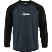 Horsefeathers - Spike L/S Bike Jersey - Fietsshirt S, blauw