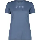 CMP Dames-T-shirt met ronde hals Performance