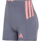 Adidas - Women's Adizero Short Leggings - Hardlooplegging M - Length: 4'', grijs