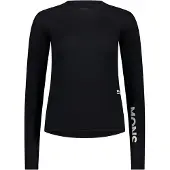 Mons Royale - Women's Bella Merino Long Sleeve - Merino-ondergoed M, zwart