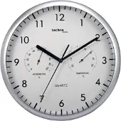 Technoline WT 650 Wandklok Kwarts 26 cm x 26 cm x 26 cm x 26 cm Zilver