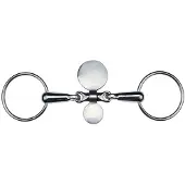 Ekkia Tongue Twister Trensbit Zilver 14.5 cm