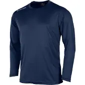 Stanno junior voetbalshirt donkerblauw Sport t-shirt Jongens/Meisjes Polyester Ronde hals - maat 164