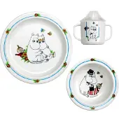 Rätt Start Moomin kinderservies 3 delen Wit