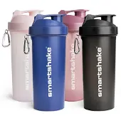 Smartshake - Shaker Lite Serie, Leeg Zwart - 1000 ml