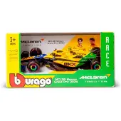 Bburago F1 Mclaren Mcl38 2024 Monaco Gp Senna Livery 30 Jaar - Formule 1 - Lando Norris 4 - Schaal 1:43 12 Cm - 18-38214-N