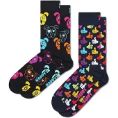 Happy socks Sokken '2-Pack Dog Socks' gemengde kleuren