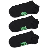 Happy socks Sokken neongroen / zwart