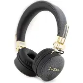 GUESS Pu Leather 4g Metal Logo Draadloze Koptelefoon