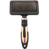 Ebi Noir Soft Slicker Bürste M Inox