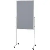 MAUL MAULsolid Vilt Begeleidingsbord Niet magnetisch 84 (B) x 56 (D) x 193,5 (H) cm Grijs
