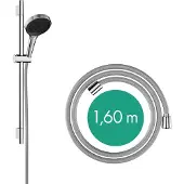 Hansgrohe Doucheset Rainfinity 1303 stralen, Unica S, Puro 650mm, push-toepassing, chroom