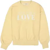 Garcia Sweatshirt geel / wit