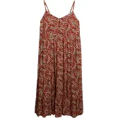 Superdry Jurk karamel / zwart / wit
