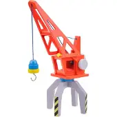 New Classic Toys Houten Speelgoed Containerkraan
