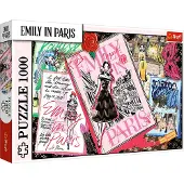 Trefl Emily in Parijs Modemagazine Puzzel 1000 Stukken