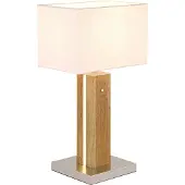 Globo Houten schemerlamp Forest met kap