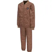 Hummel Trainingspak bruin / zwart / wit