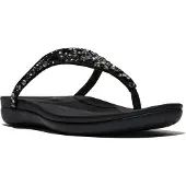 FitFlop Solay mixed-crystal toe-post sandals
