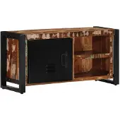 vidaXL Tv-meubel 80x30x40 cm massief hout gerecycled