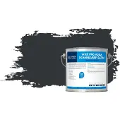 Wixx PRO Aqua Schakelverf Satin RAL 7021 | Zwartgrijs 1L