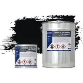 Wixx 2K Epoxy 650 Extreme Betoncoating RAL 9005 | Gitzwart 10L