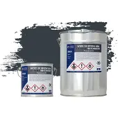 Wixx 2K Epoxy 650 Extreme Betoncoating RAL 7021 | Zwartgrijs 10L