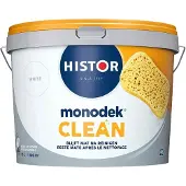 Histor Monodek Clean Muurverf Mat Wit 1L