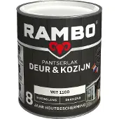 Rambo Pantserlak Deur en Kozijn Wit 1.5L