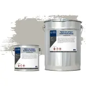Wixx 2K Epoxy Metaalcoating RAL 7044 | Zijdegrijs 5L